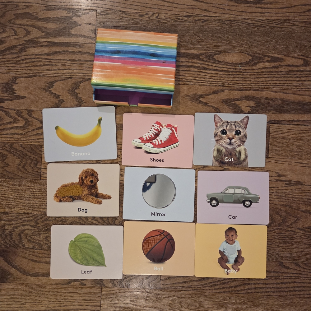 Lovevery-The Inspector Play Kit (Months 7-8)- 'Things I See' Texture Cards
